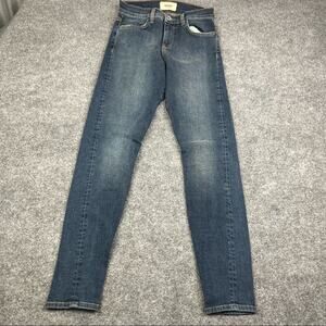 Baldwin Jeans Women's Size 25 Kansas City Karlie High Rise Skinny Dark‎ Wash